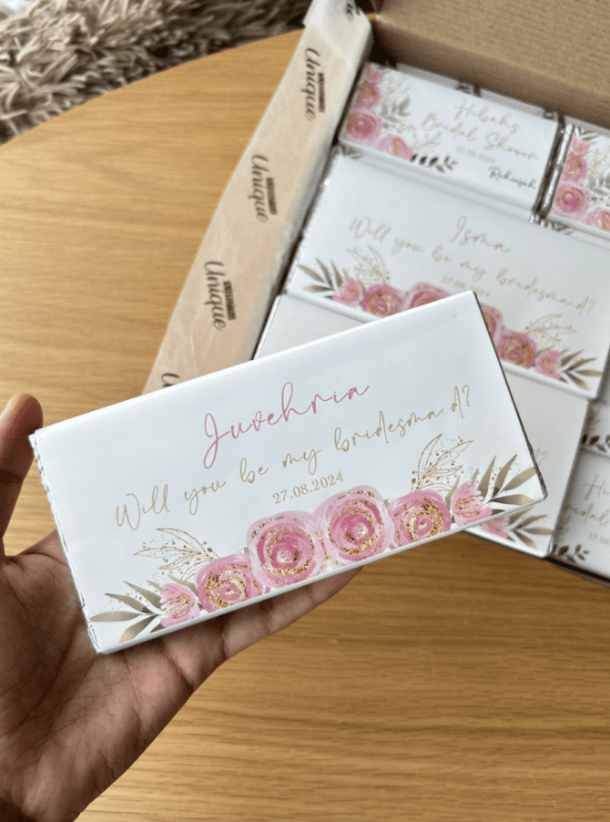 Customised Bridesmaid Bars - Image 5